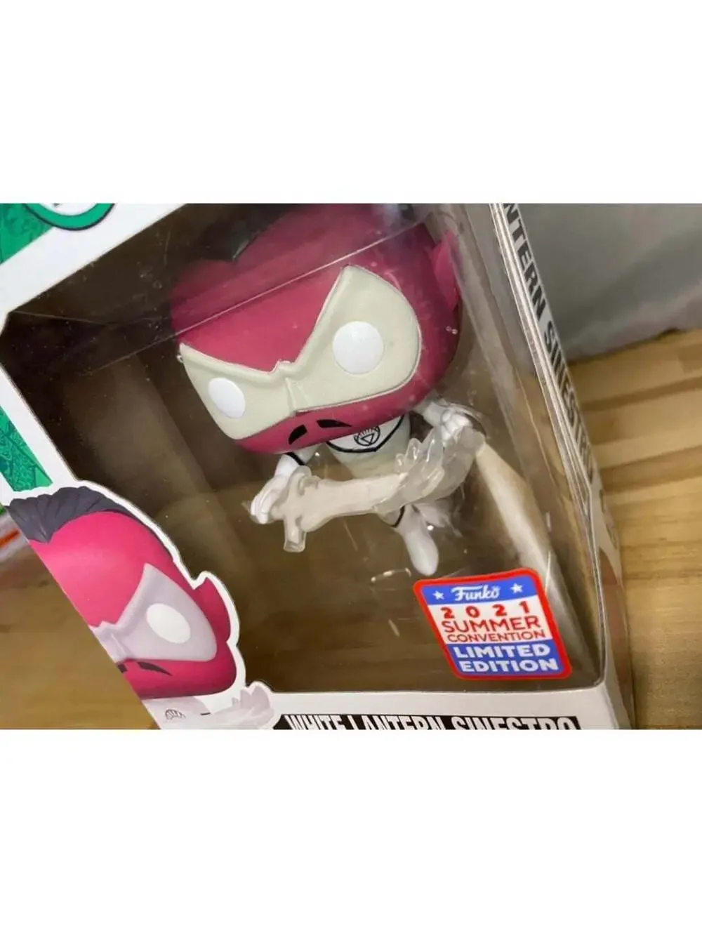 Funko Pop! DC Heroes #398 White Lantern Sinestro